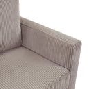 Sleeper Sofa With Foldable Mattress, USB Ports, Side Table & Storage Pocket