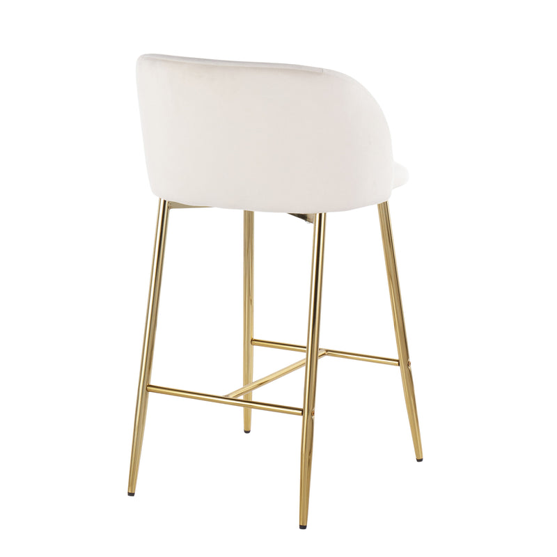 Fran - Contemporary Counter Stool (Set of 2)