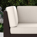 Palm Springs - Outdoor Sectional Side Chair - Brown, Dark - 32"