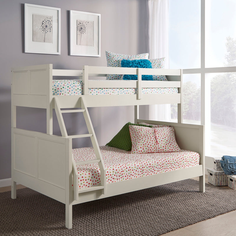 Century - Twin Over Full Bunk Bed in White