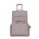 4 Piece Set, Softshell Suitcase Spinner Wheels Terylene Luggage Sets