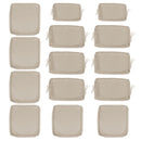 Cushion Covers For 7 Piece Wicker Sectional Sofa, 14 Pack Seat And Back Slipcovers With Zipper