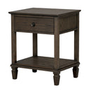 Victoria - Bedside Table With Drawer And Shelf
