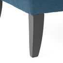 Nicole - French Style Upholstered Loveseat With Tufted Backrest