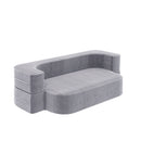 Convertible Floor Sofa Bed With Multi Functional Blanket