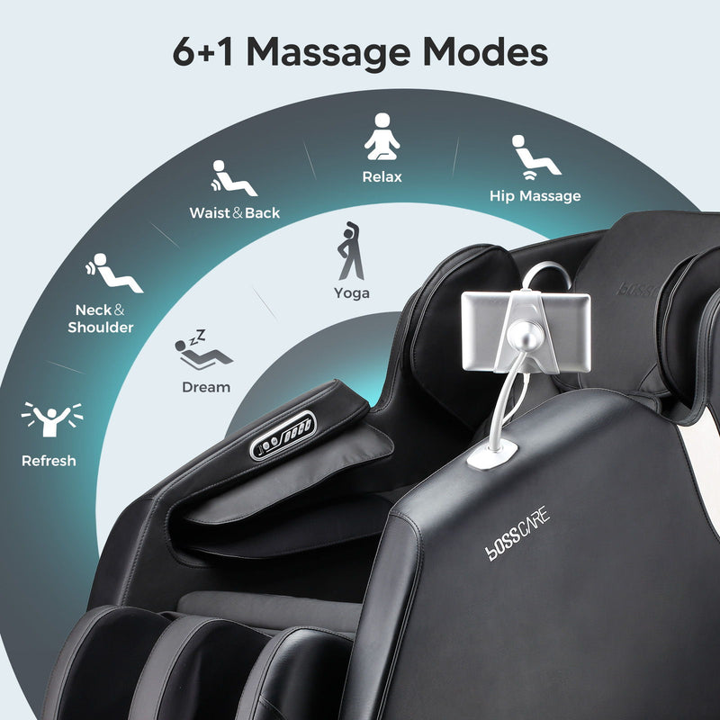 Bosscare - 2023 New Massage Full Body Chairs With Ai Voice, App Control Zero Gravity Shiatsu Recliner Massage Chair