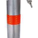 Parking Bollard Pole Barrier With Lock For Car Parking Protection