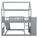 House Bunk Bed With Slide