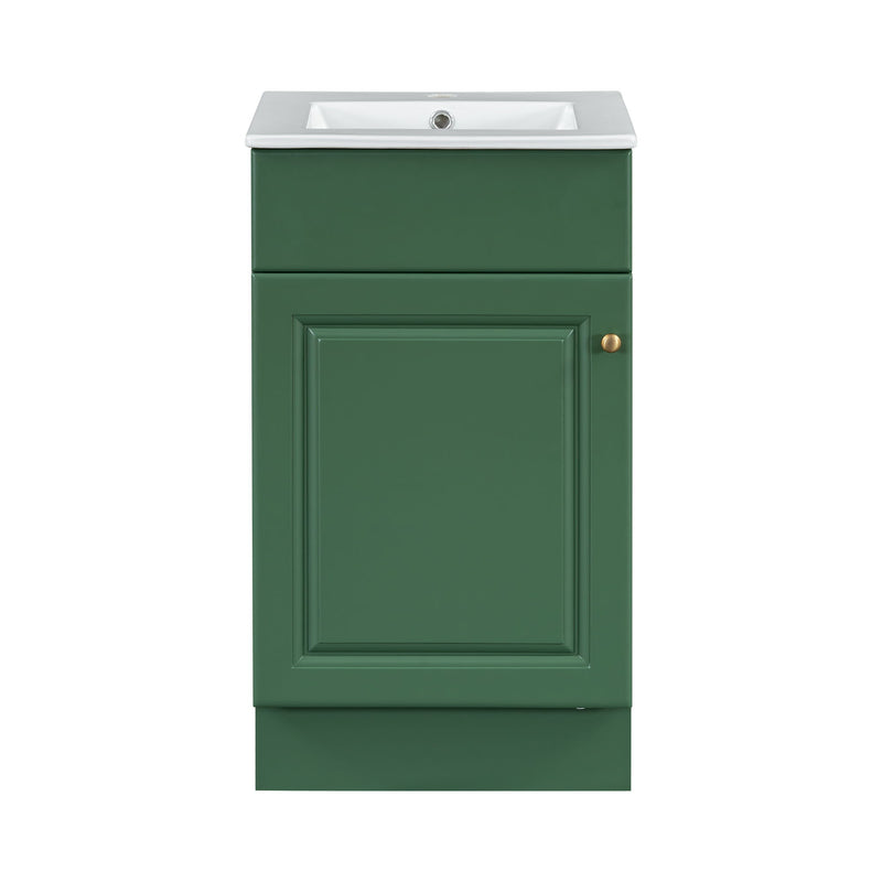 Bathroom Vanity With Sink, Cabinet With Adjustable Shelf