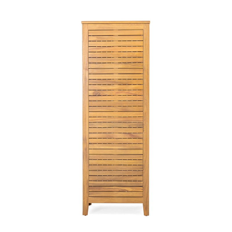 Whitney - Acacia Wood Cabinet For Indoor And Outdoor Storage - Teak