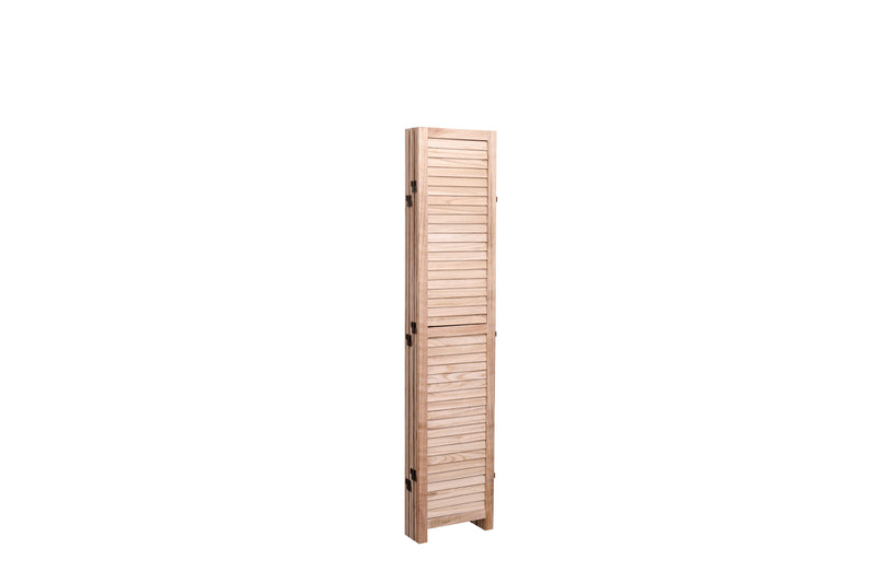 Panel Wooden Folding Room Divider