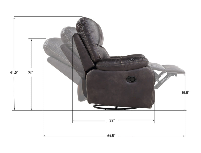 Hooper - Swivel Gliding Recliner