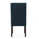 Sophisticated Tufted Dining Chair With High Back Design