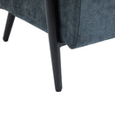 Modern Lounge Chair With Polyester Upholstery