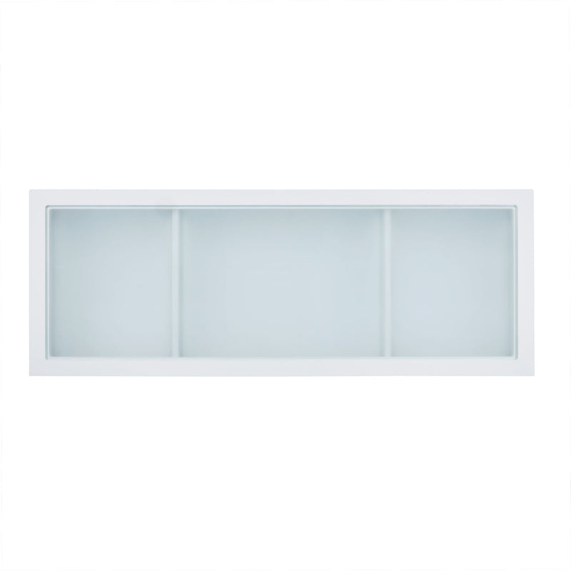 Jacey - Complete Vanity With Lightbulbs - Glossy White