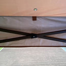 Outdoor Pop Up Gazebo Canopy With 2 Tier Soft Top And Removable Zipper Netting