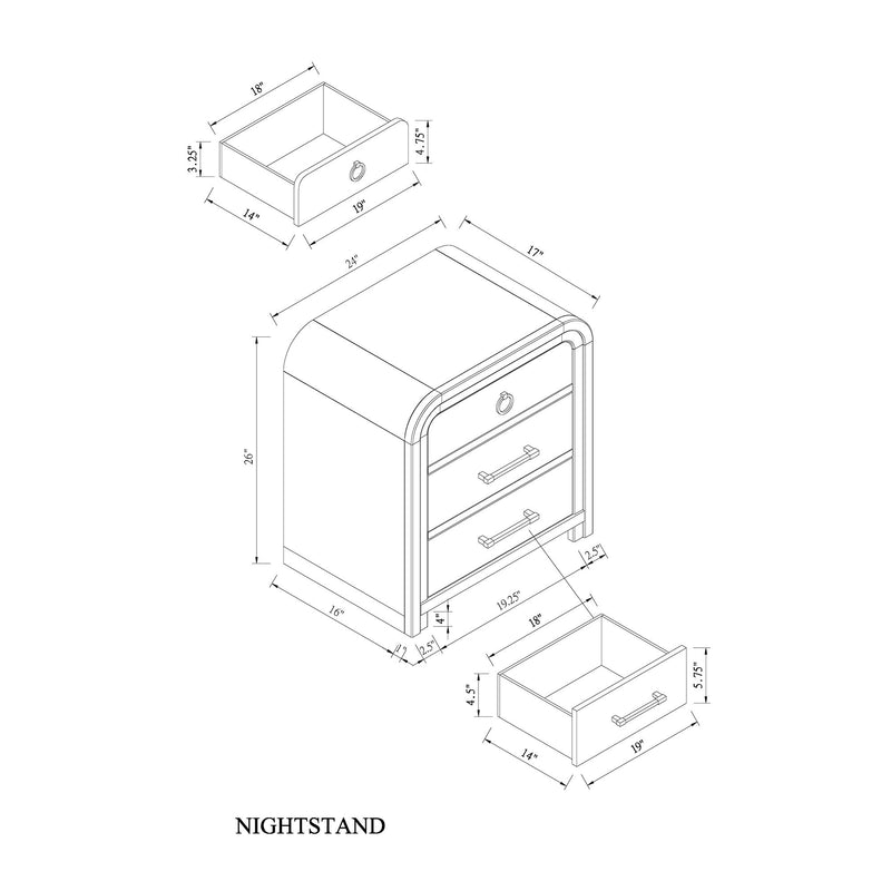 Malco - 5 Piece Bedroom Set