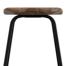 Orson - Saddle Counter Height Stool (Set of 2) - Natural