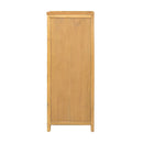 5 Drawer Dresser - Natural Wood / Brown