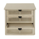 3 Drawer Cabinet, Suitable For Bedroom - Natural