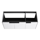 Contemporary Wall Mounted Bathroom Vanity With Soft Close Doors