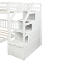 Loft Bed With Staircase And Storage