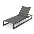 Chaise Lounge With 5 Reclining Positions, Outdoor Patio Lounge Chairs