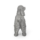 Cocker Spaniel Dog Statue - Gray