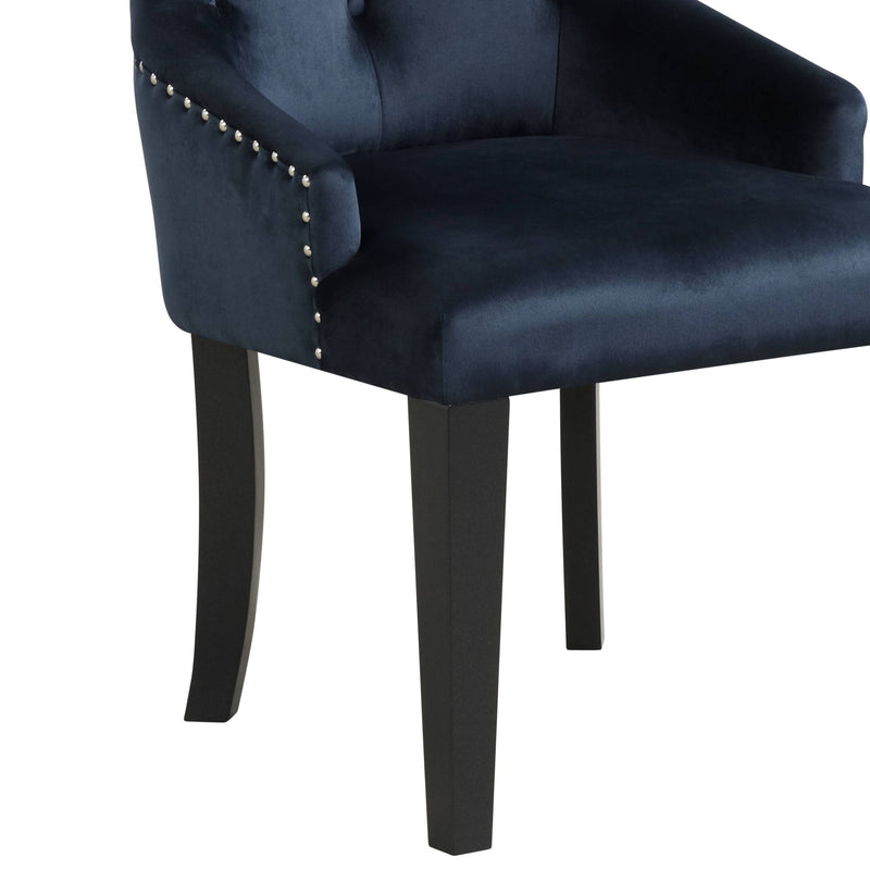 Varian II - Side Chair - Dark Navy