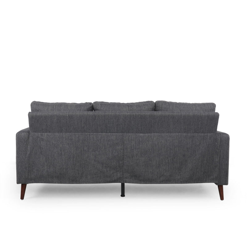 Comfy 3 Seat Sofa With Wooden Legs