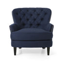 Enchante - Living Room Set With Tufted Back Club Chair And Ottoman