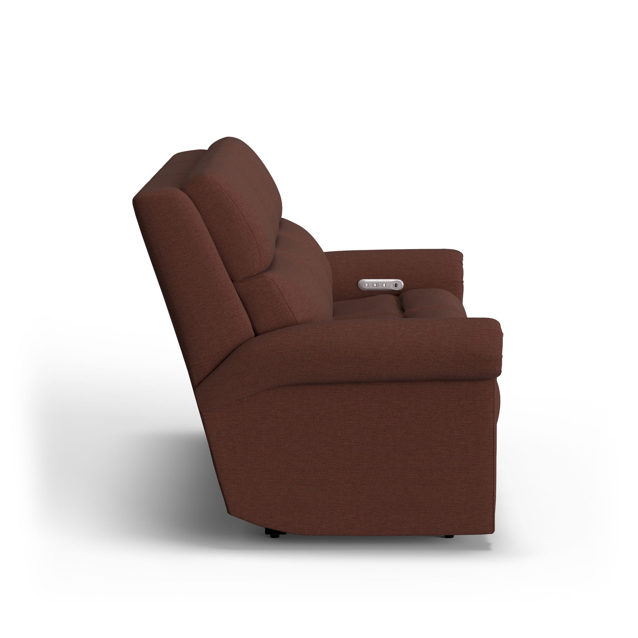 Bernard - Power Reclining Sofa With Console, Power Headrest, & Lumbar