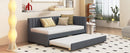 Upholstered Daybed, Sofa Bed Frame, No Box Spring Needed