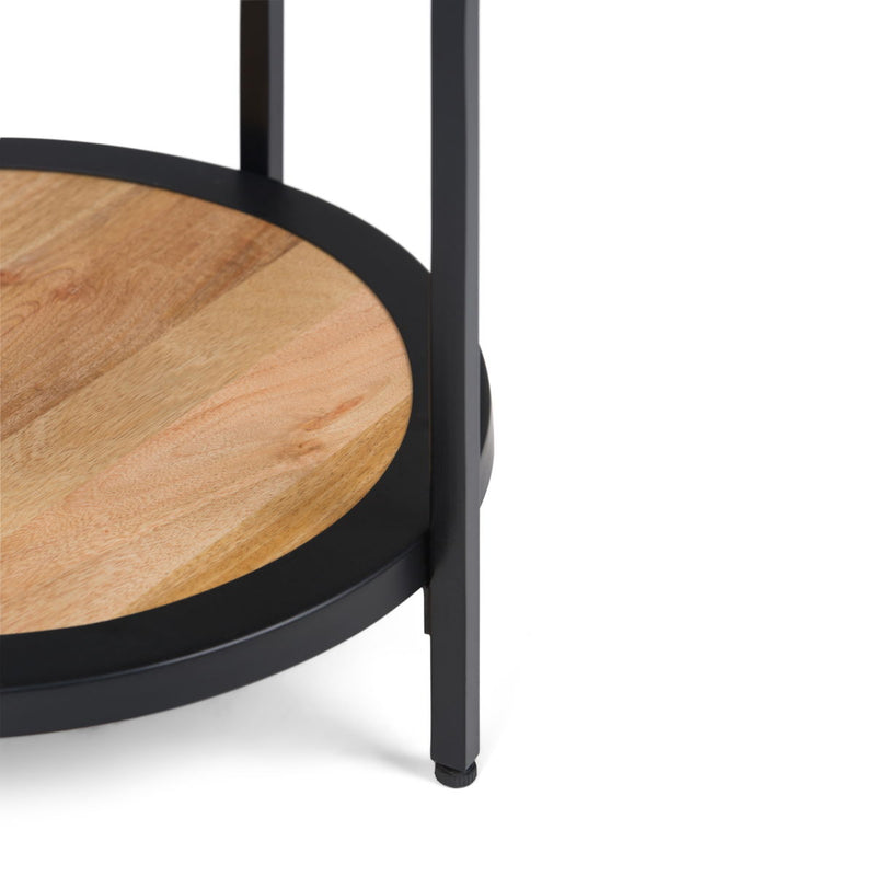 Jenna - Handcrafted Round Side Table