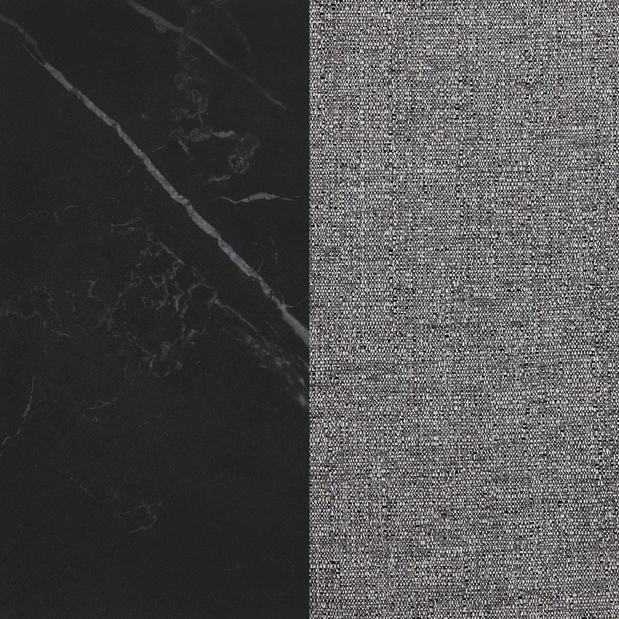 Smith 7-piece Rectangular Ceramic Top Dining Table Set Black