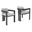 Pula - Patio Outdoor Aluminum Dining Chair (Set of 2)