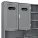 Daybed With All-In-One Cabinet And Shelf