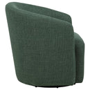 Mossbrook - Fabric Upholstered Swivel Accent Chair