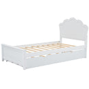 Platform Bed With Headboard And Trundle
