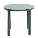 6 Piece Patio Set, Half Moon Outdoor Sectional Sofa With 2 High Low Coffee Tables, 4 Pillows & Cushions