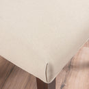 Harriet - Tufted Dining Chair Set Modern Farmhouse Style - Ivory Linen