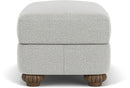 Patterson - Ottoman - Light Gray - Atlantic Fine Furniture Inc