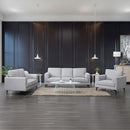 Kyrene - Sofa - Light Gray Linen - Atlantic Fine Furniture Inc