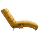 Massage Chaise Lounge Indoor With Remote Control, Ergonomic Electric Massage Lounger
