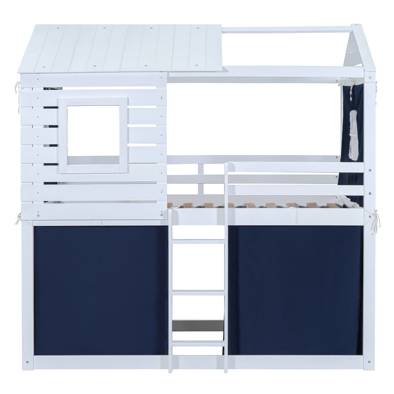 Bunk House Bed With Tent