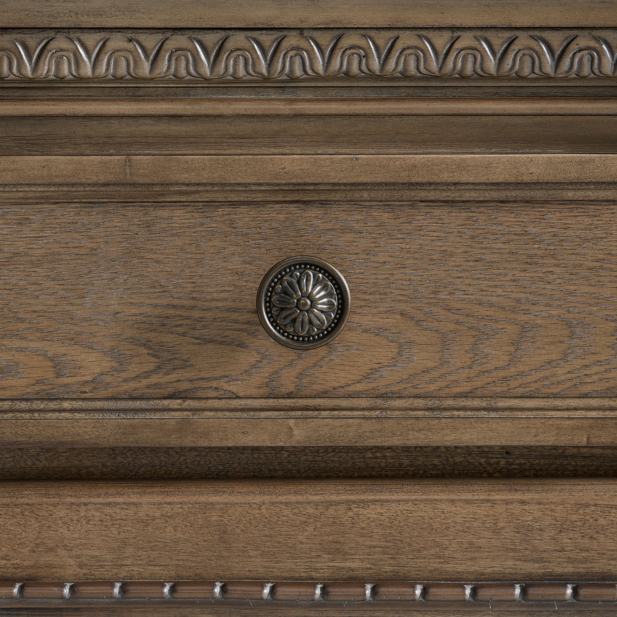 Madison Park - Server & Hutch With Led - Walnut