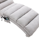 Massage Chaise Lounge Indoor With Remote Control, Ergonomic Electric Massage Lounger