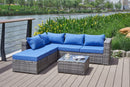 Patio Sofa With Cushions