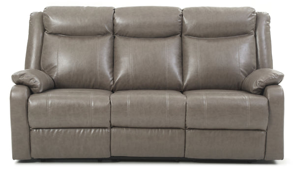 Ward - G763A-RS Double Reclining Sofa - Gray