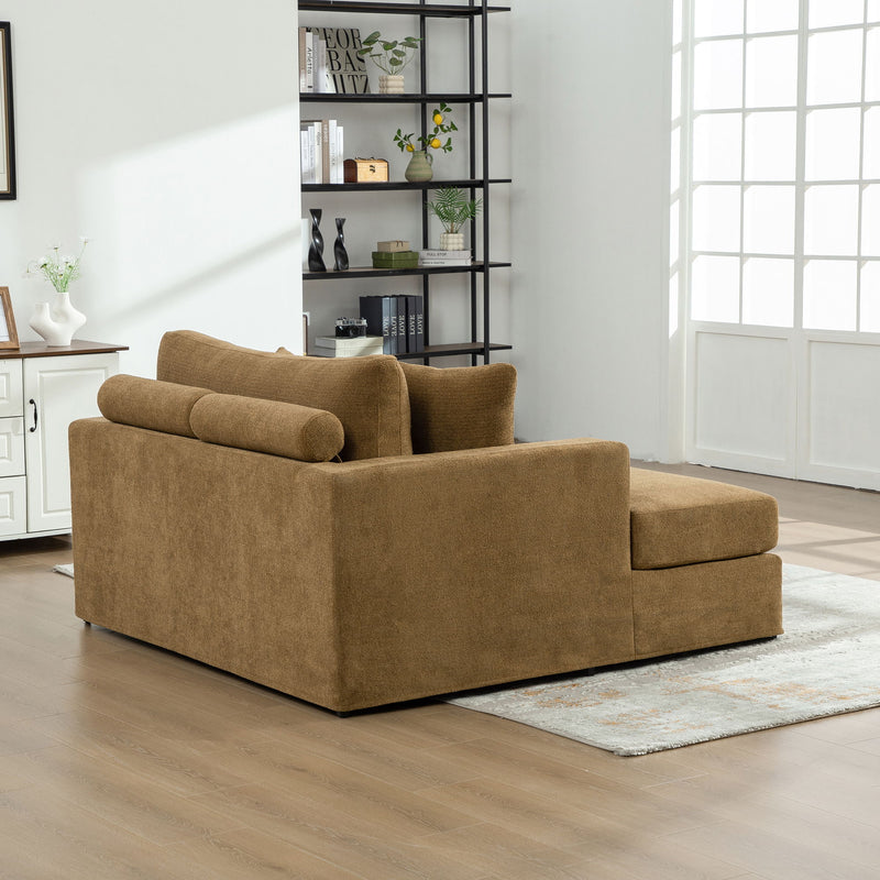 Modern Aesthetic Wide Sofa Bed